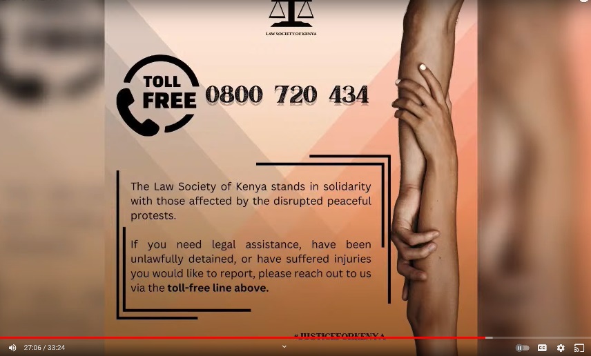 Kenya dispatch: law student leaders abducted as Kenya lawyers push back against violent suppression of Finance Bill protesters